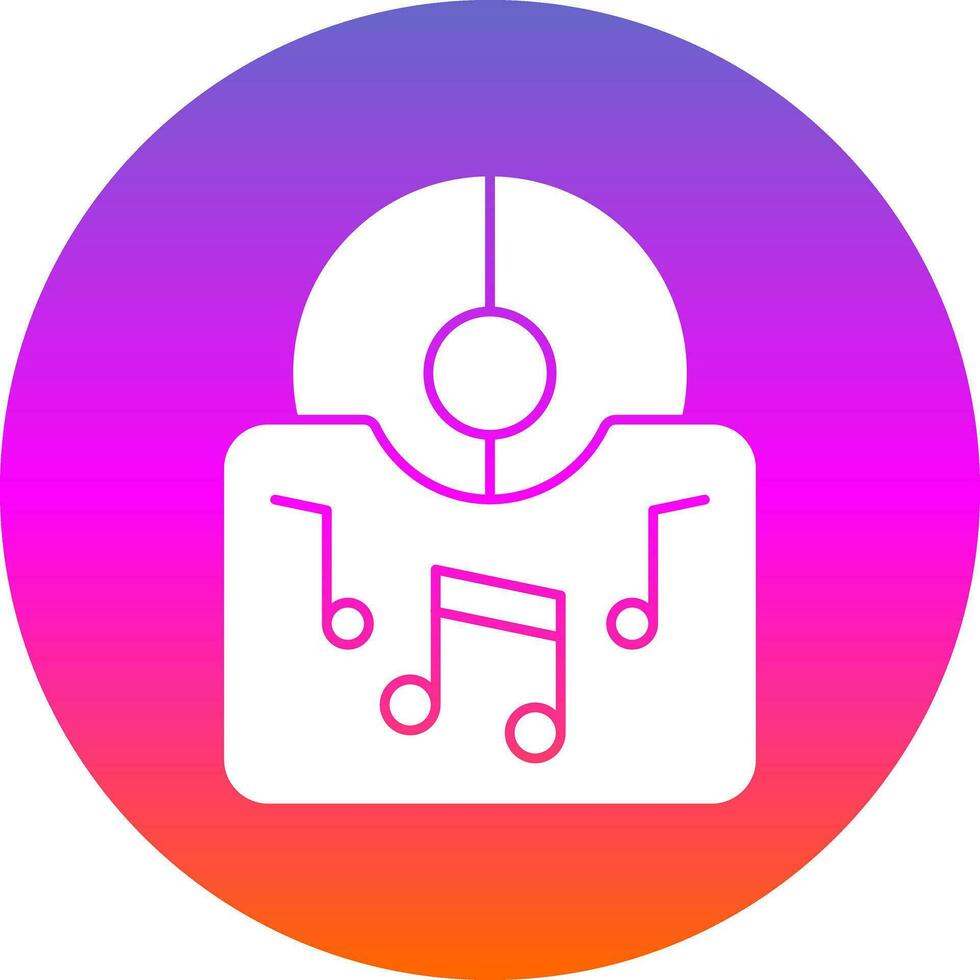 Music Album  Vector Icon Design