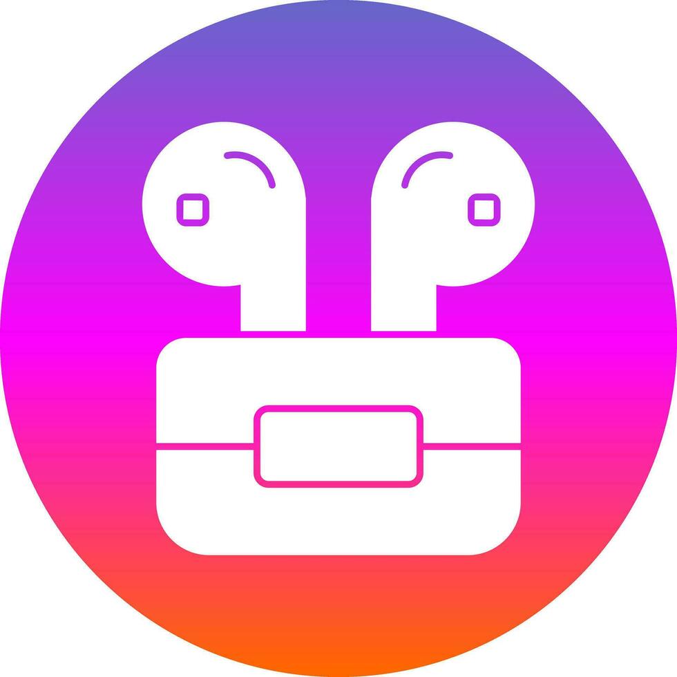 airpods vector icono diseño