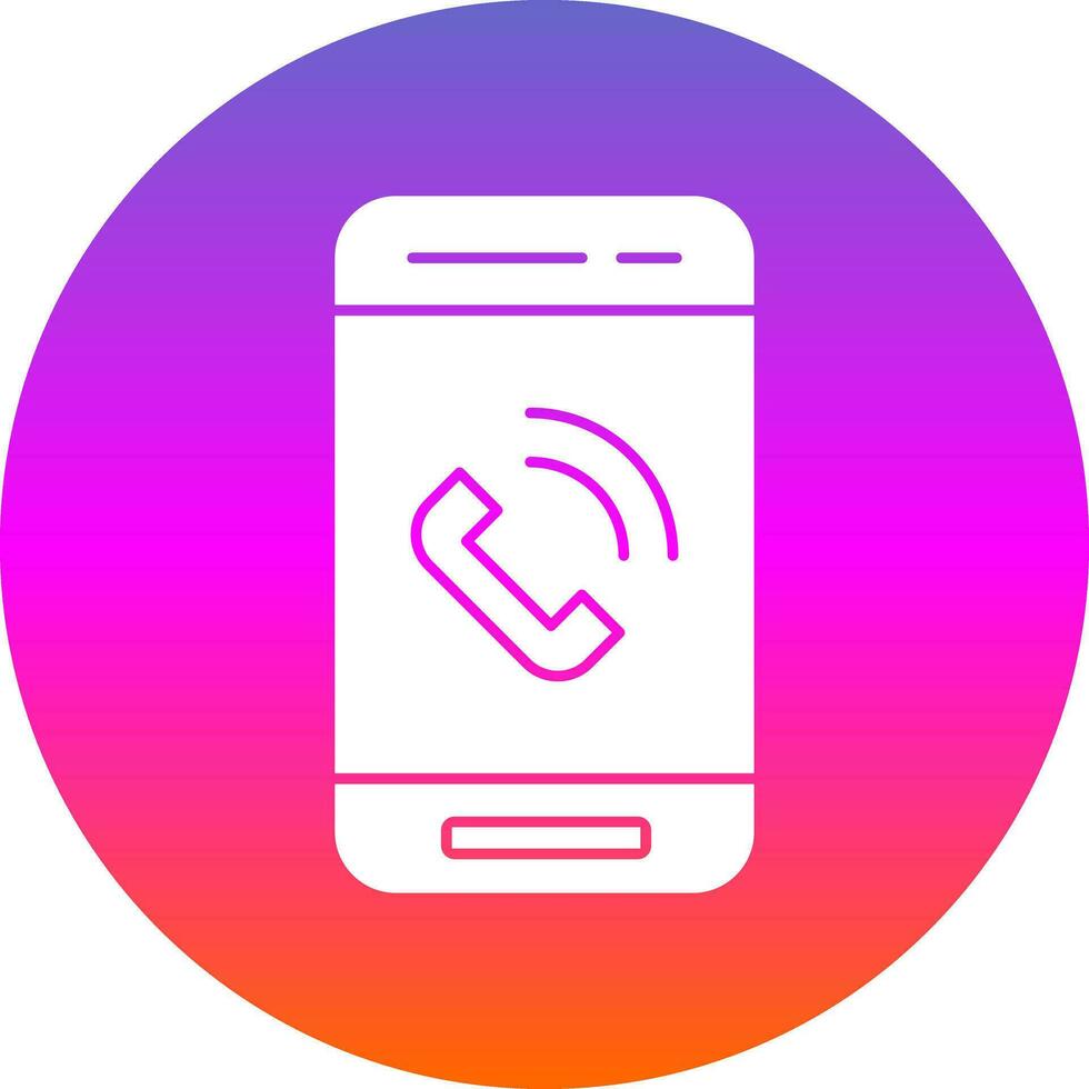 Phone Call  Vector Icon Design