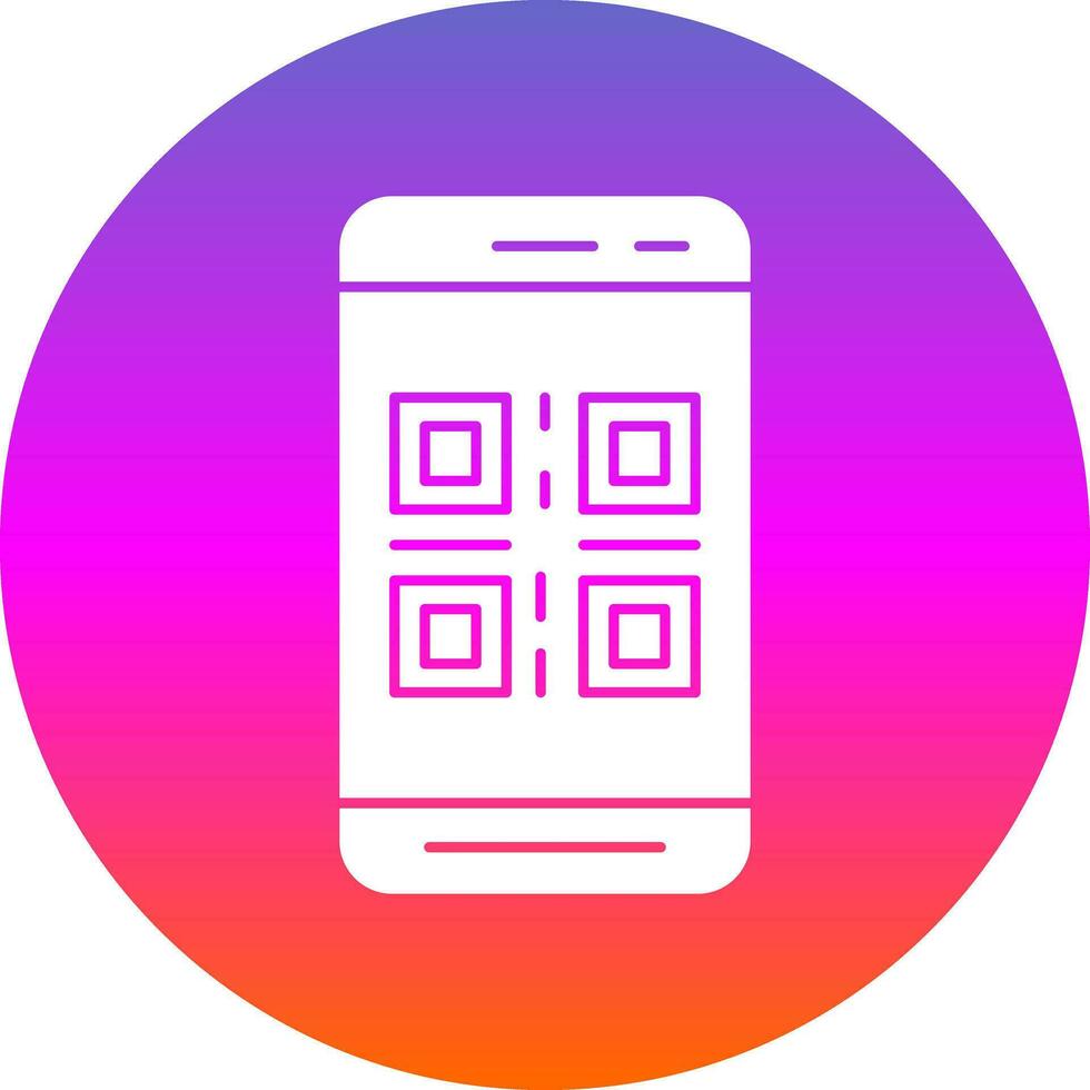 Qr Code  Vector Icon Design