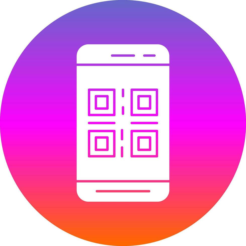 qr código vector icono diseño