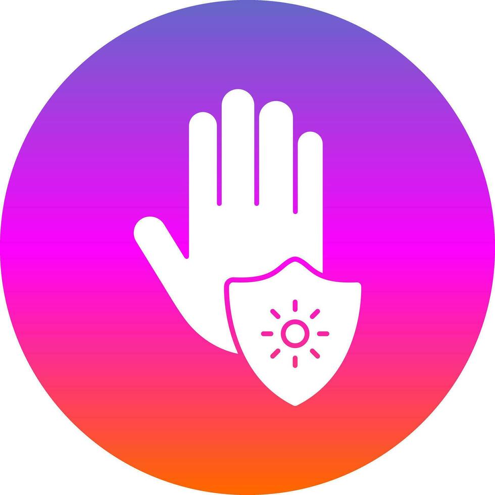 Sun Protection  Vector Icon Design