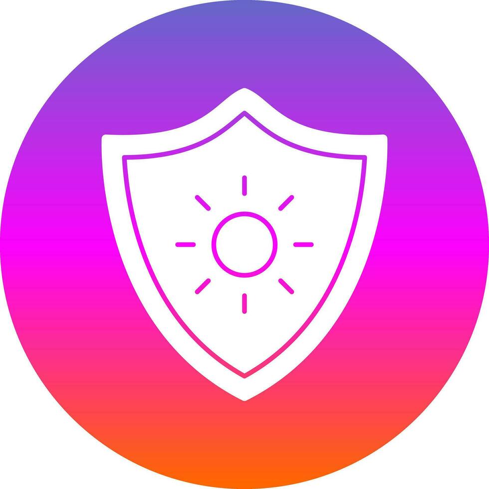 Sun Protection  Vector Icon Design