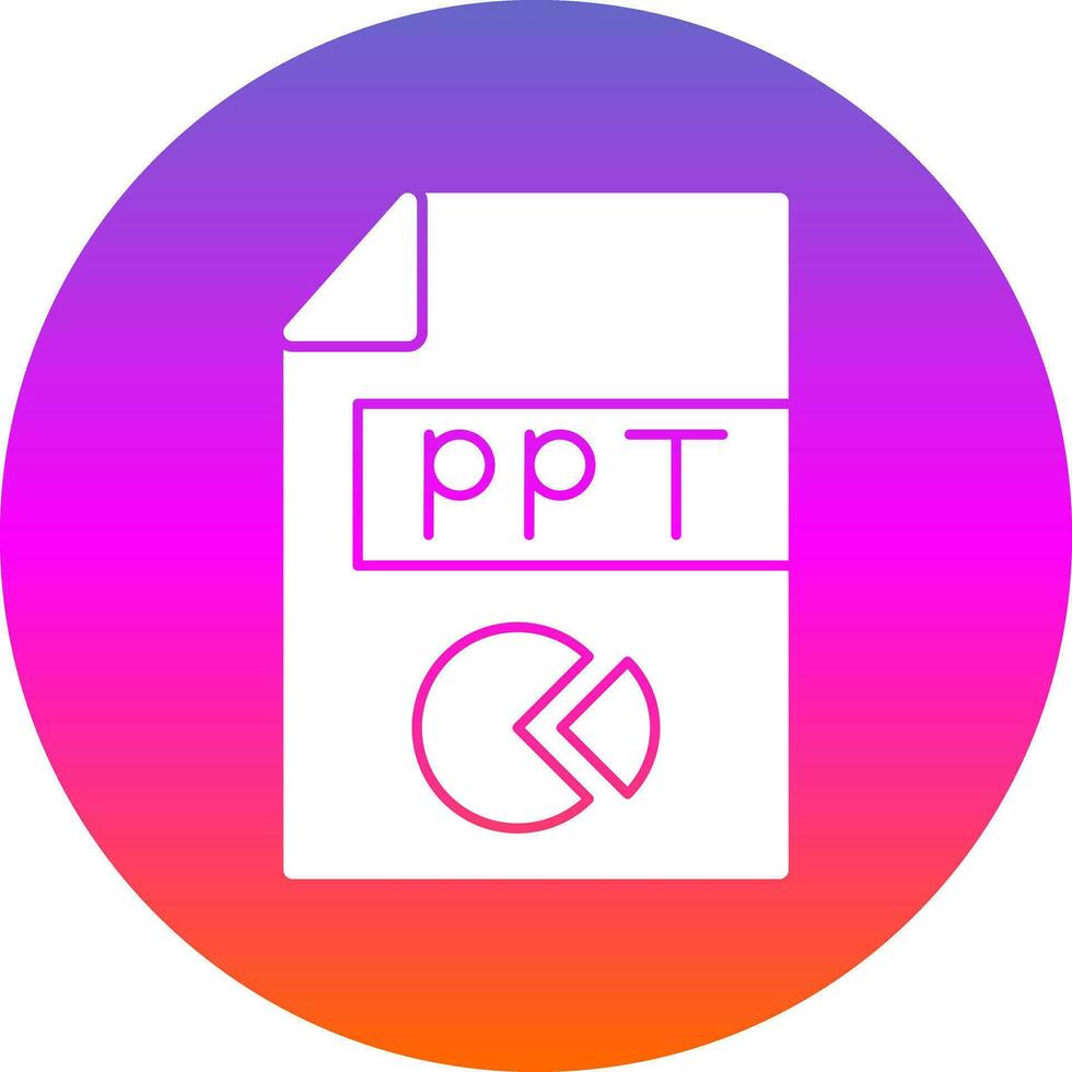 Ppt  Vector Icon Design