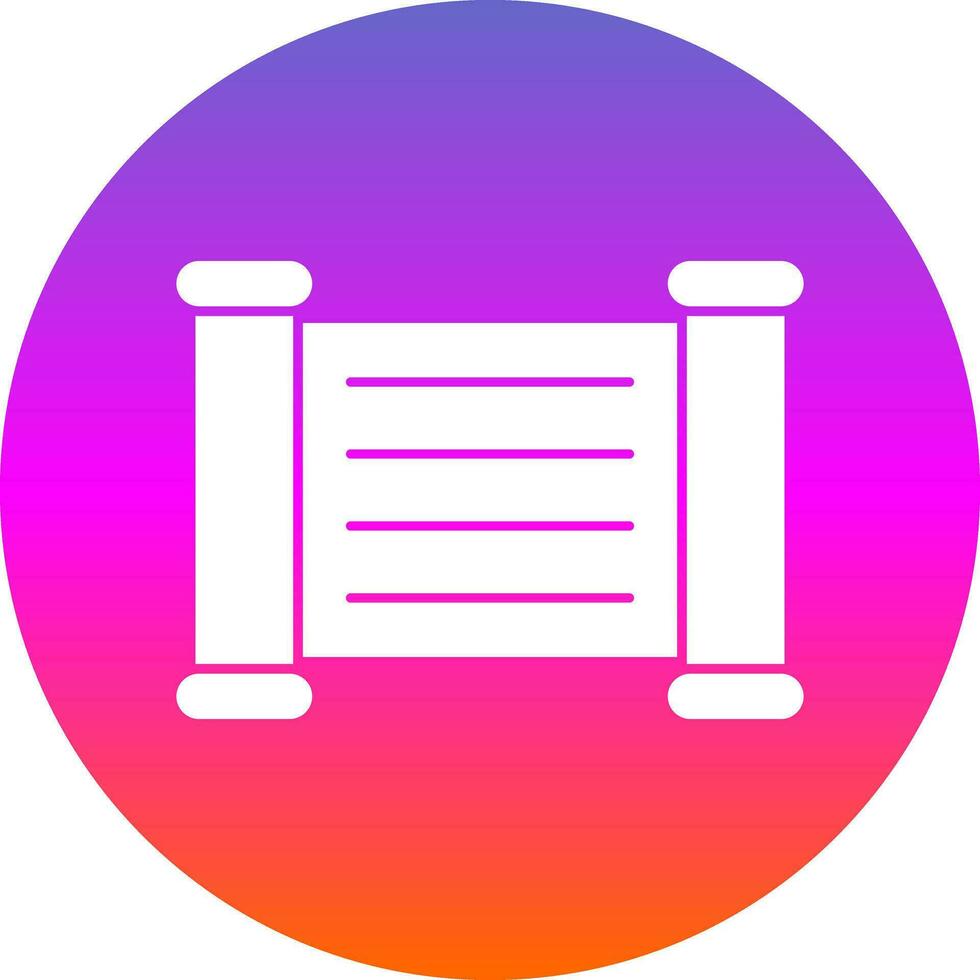 Scroll  Vector Icon Design