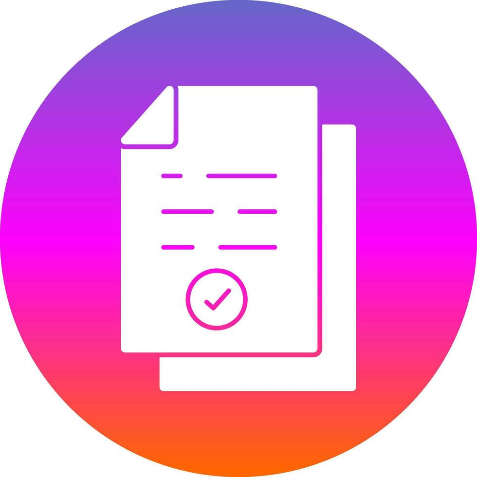 Accepted  Vector Icon Design