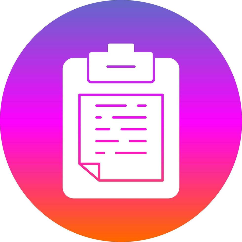 Clipboard  Vector Icon Design