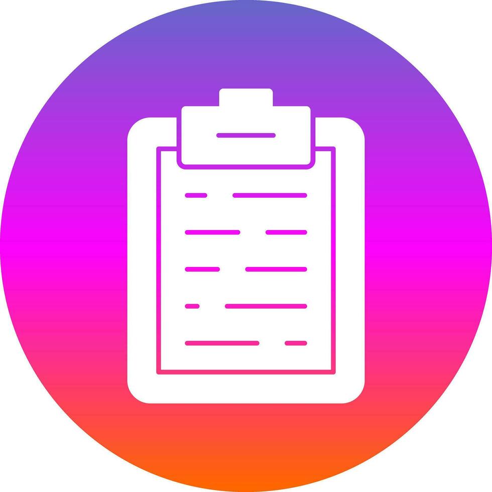 List  Vector Icon Design