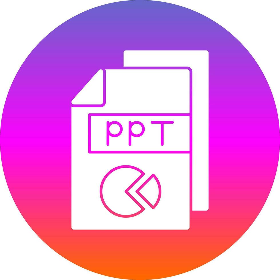 ppt vector icono diseño
