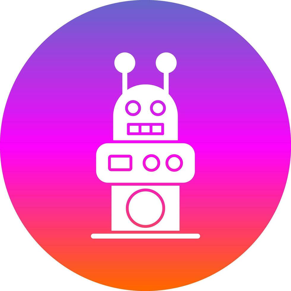 Robot  Vector Icon Design