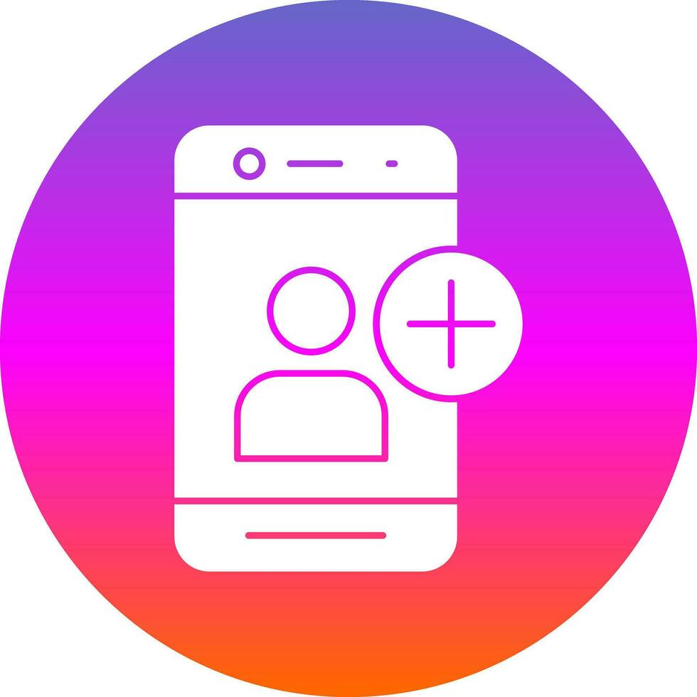 Add Friend  Vector Icon Design