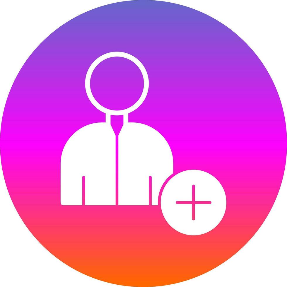Add Friend  Vector Icon Design
