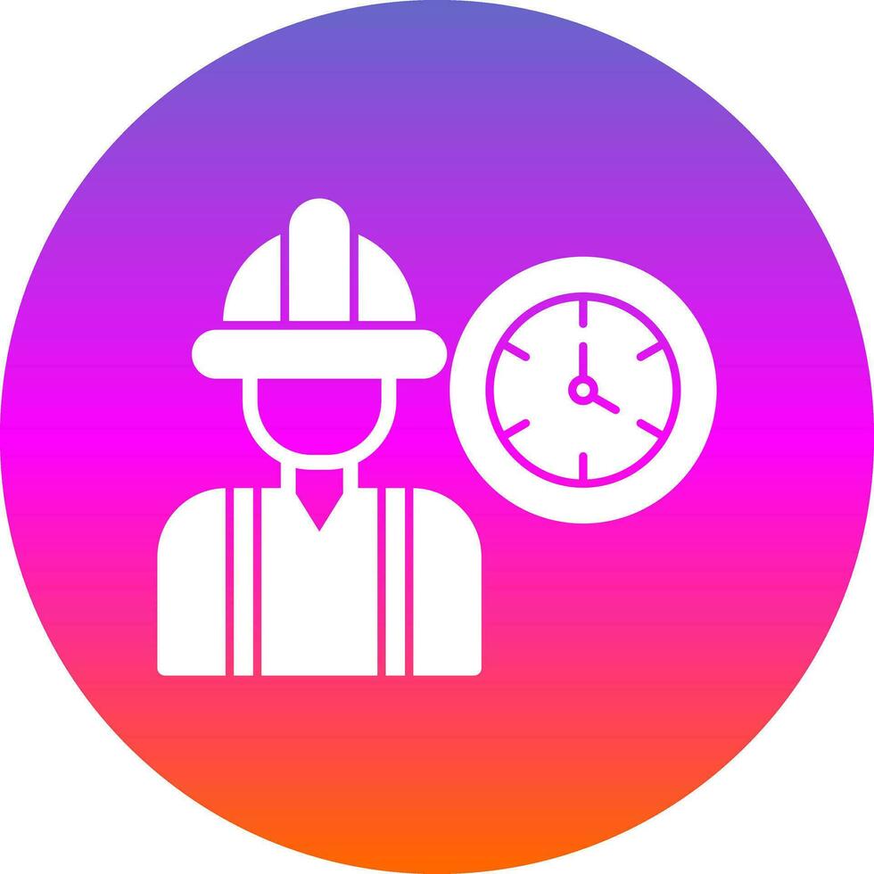 Working  Vector Icon Design