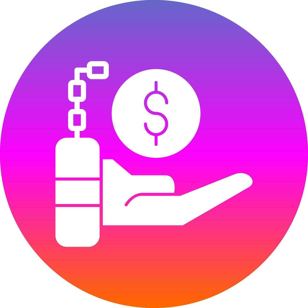 Debt Vector Icon Design