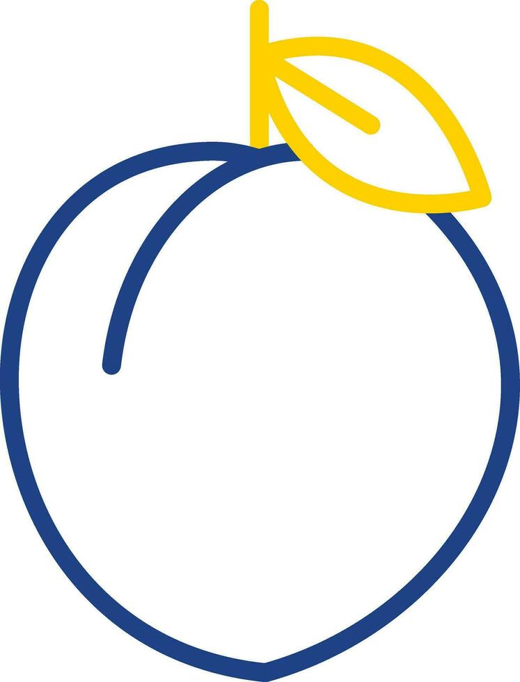 Peach Vector Icon Design