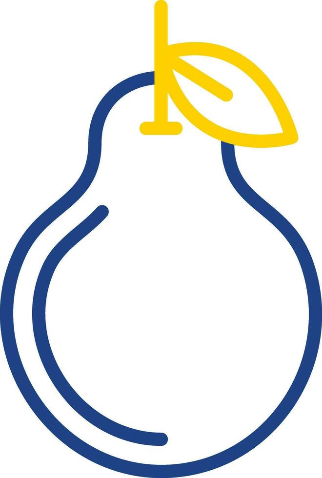 Pear Vector Icon Design