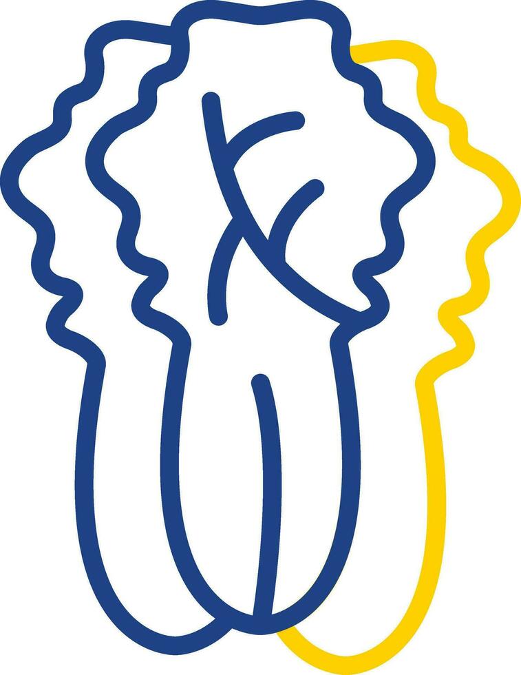 Napa Cabbage Vector Icon Design