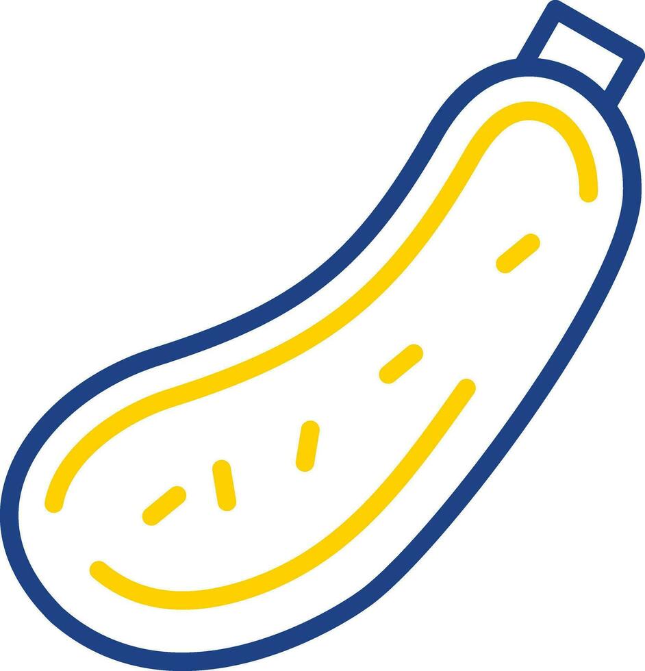 CourgetteZucchini Vector Icon Design