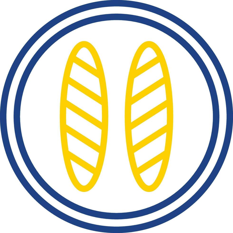 Baguette Vector Icon Design