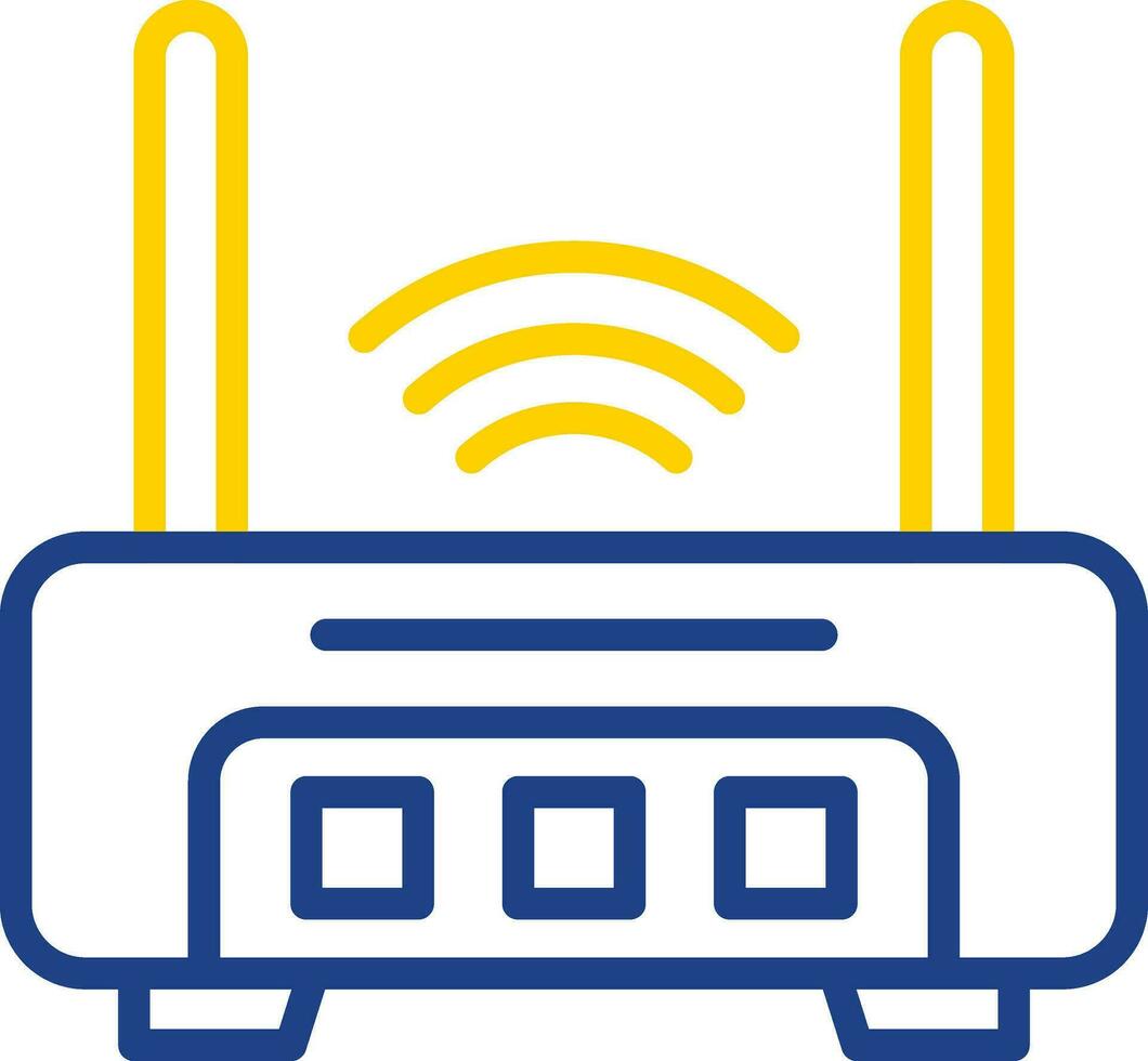 Router  Vector Icon Design