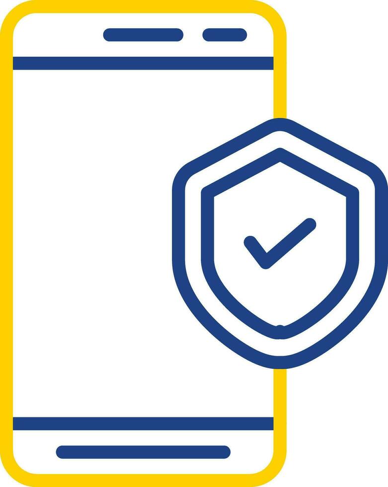 Mobile Security  Vector Icon Design