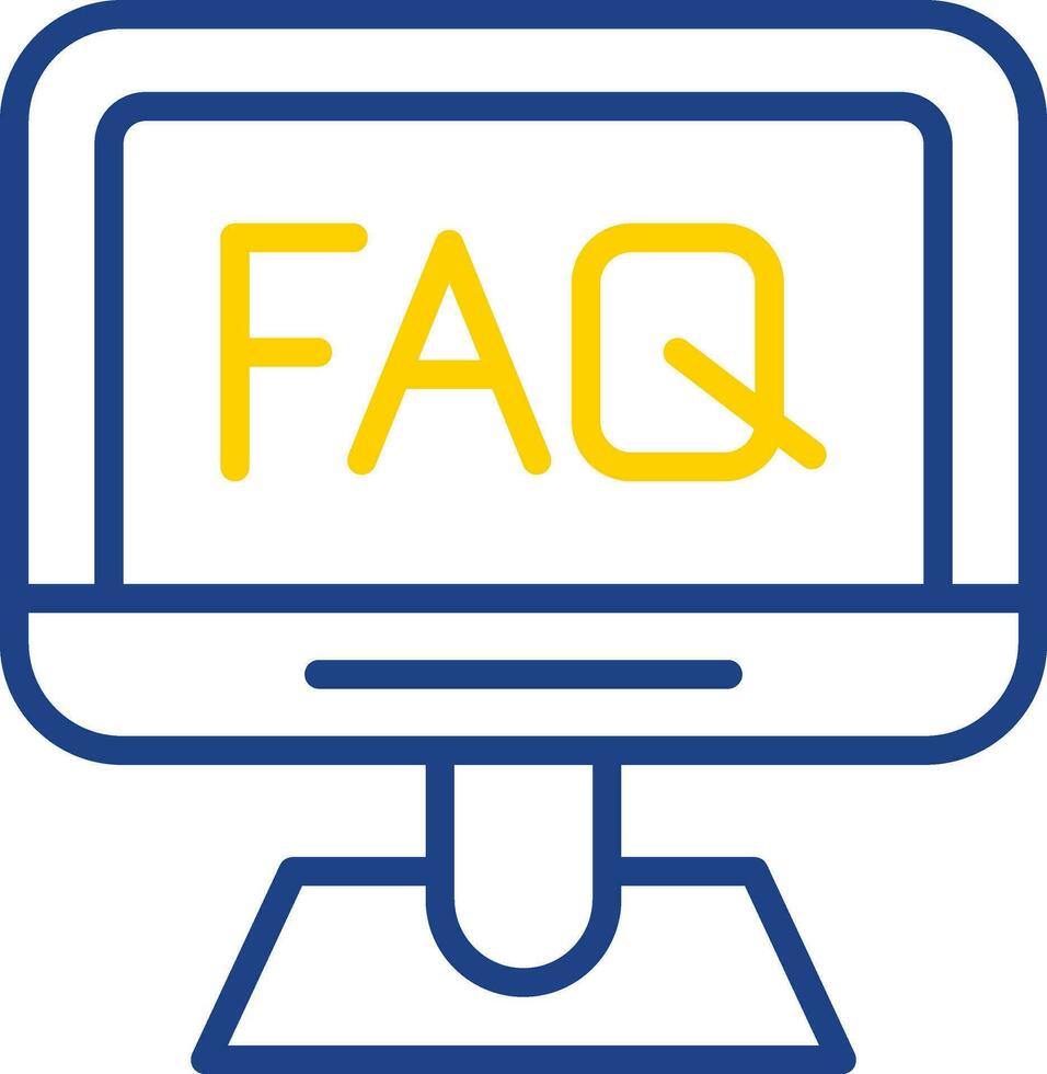 Faq  Vector Icon Design