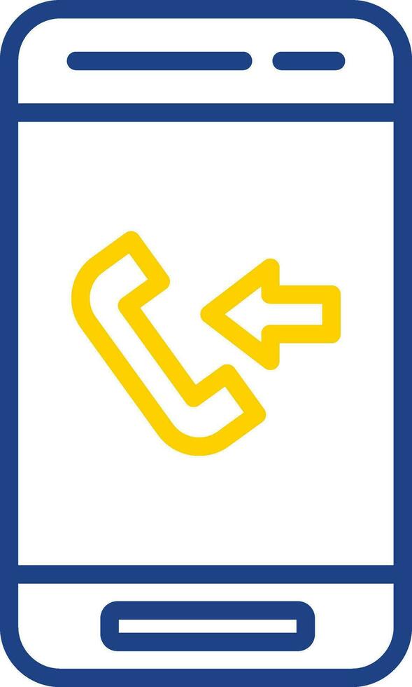 Incomming Call  Vector Icon Design