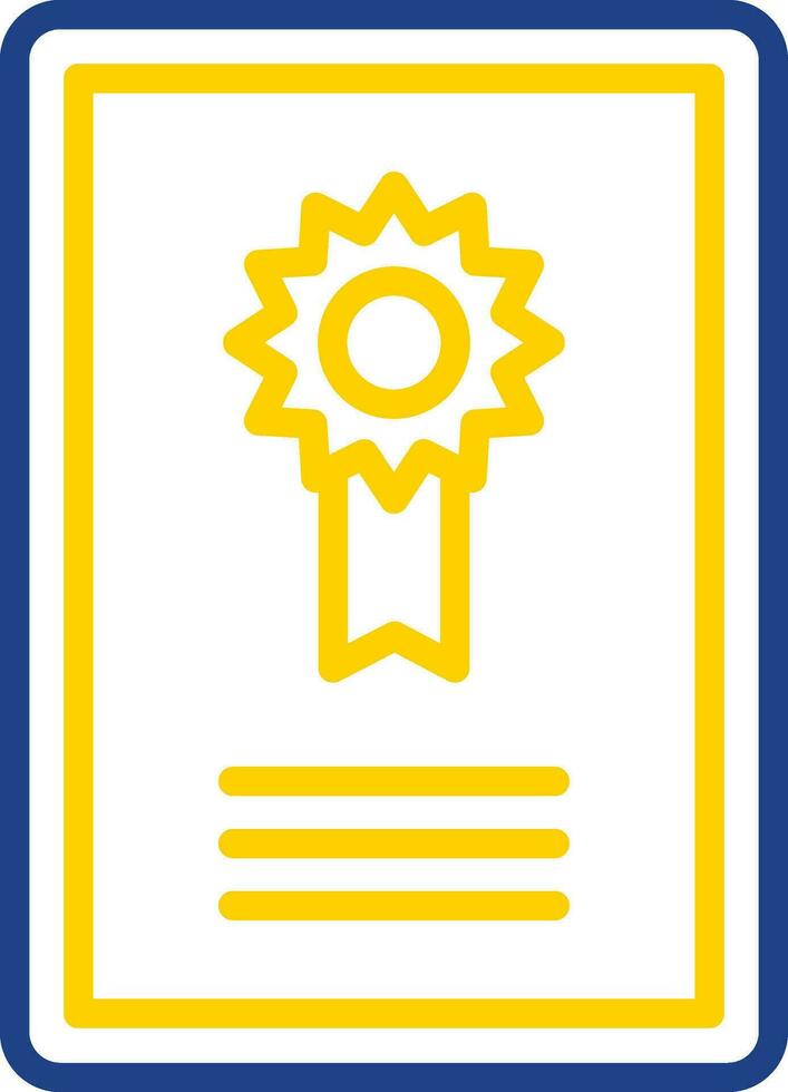 Certificate  Vector Icon Design