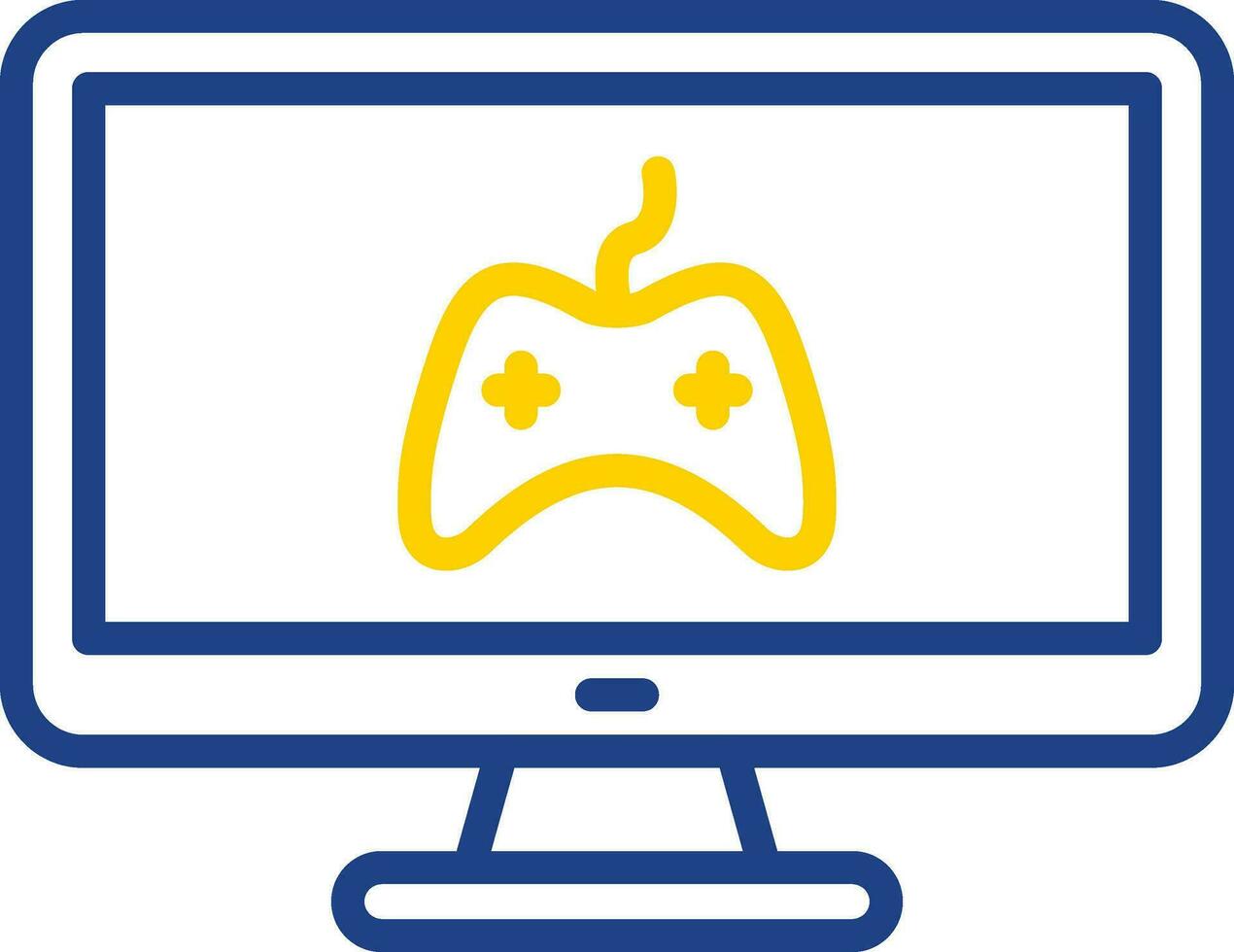 Online Game  Vector Icon Design