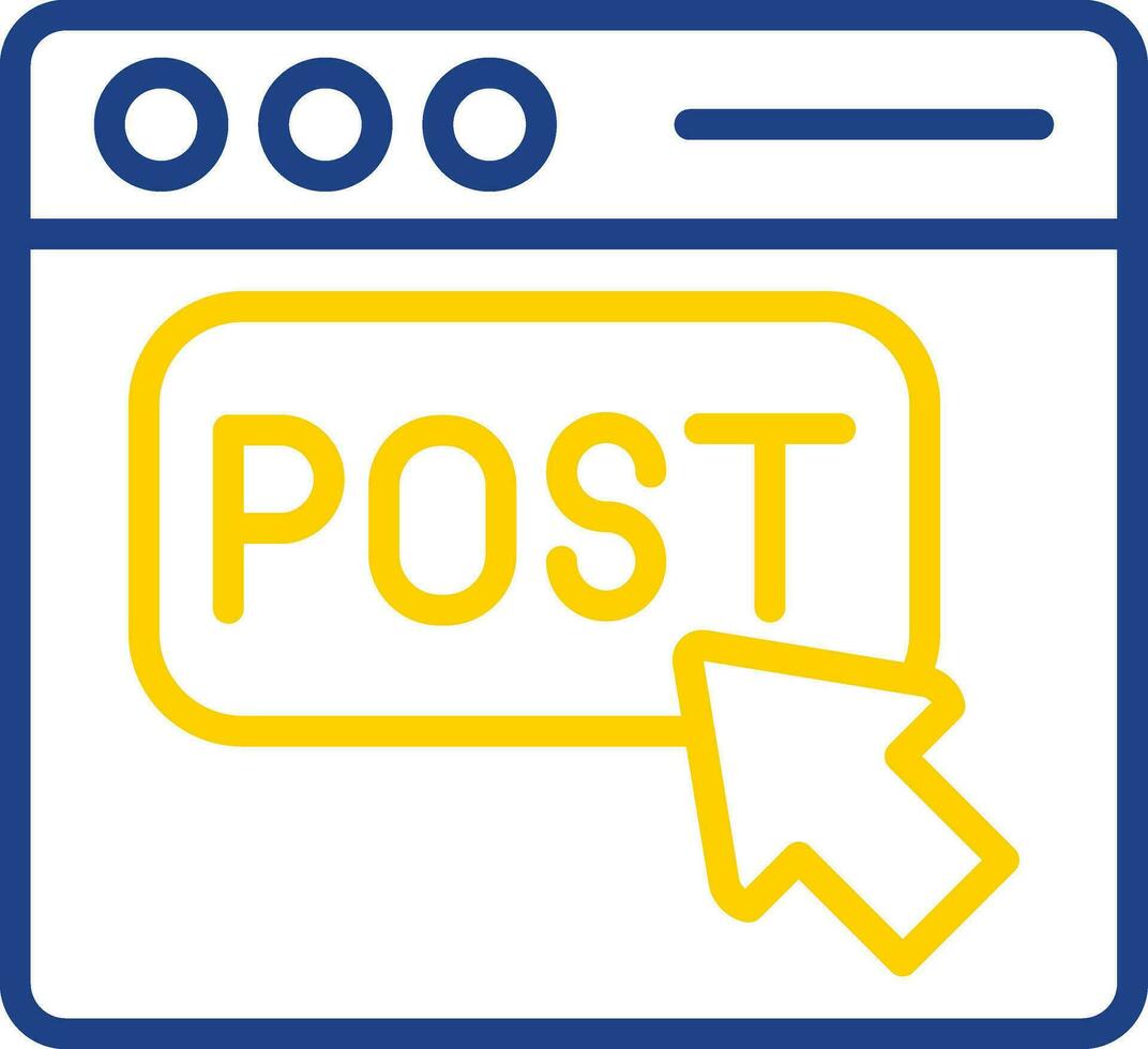 Post  Vector Icon Design