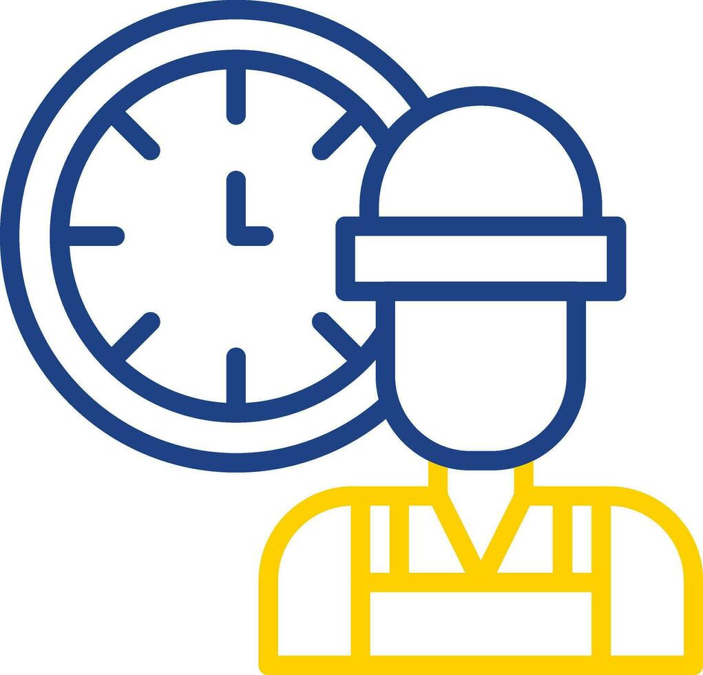 Working Hours  Vector Icon Design