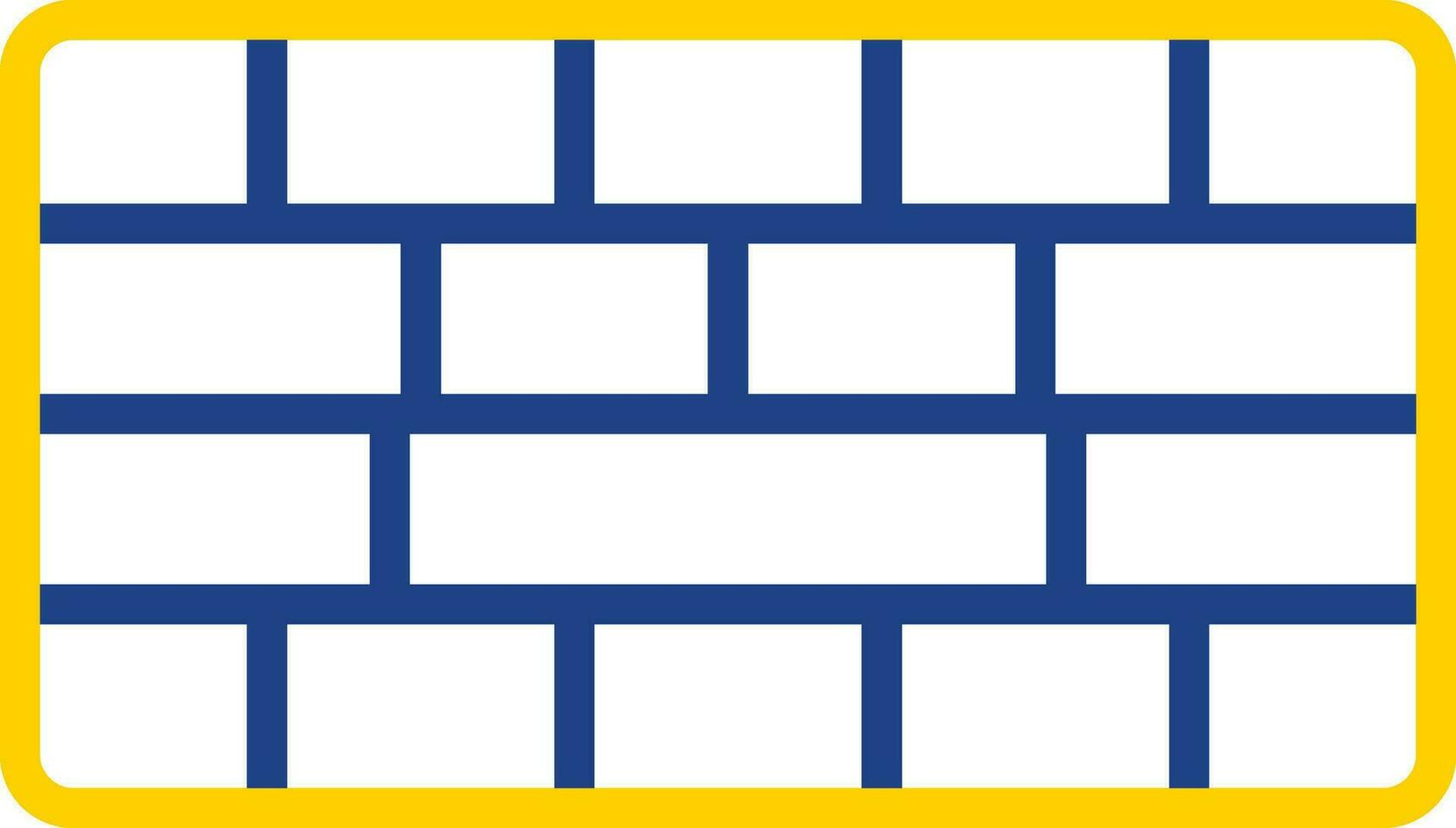 Brickwall  Vector Icon Design