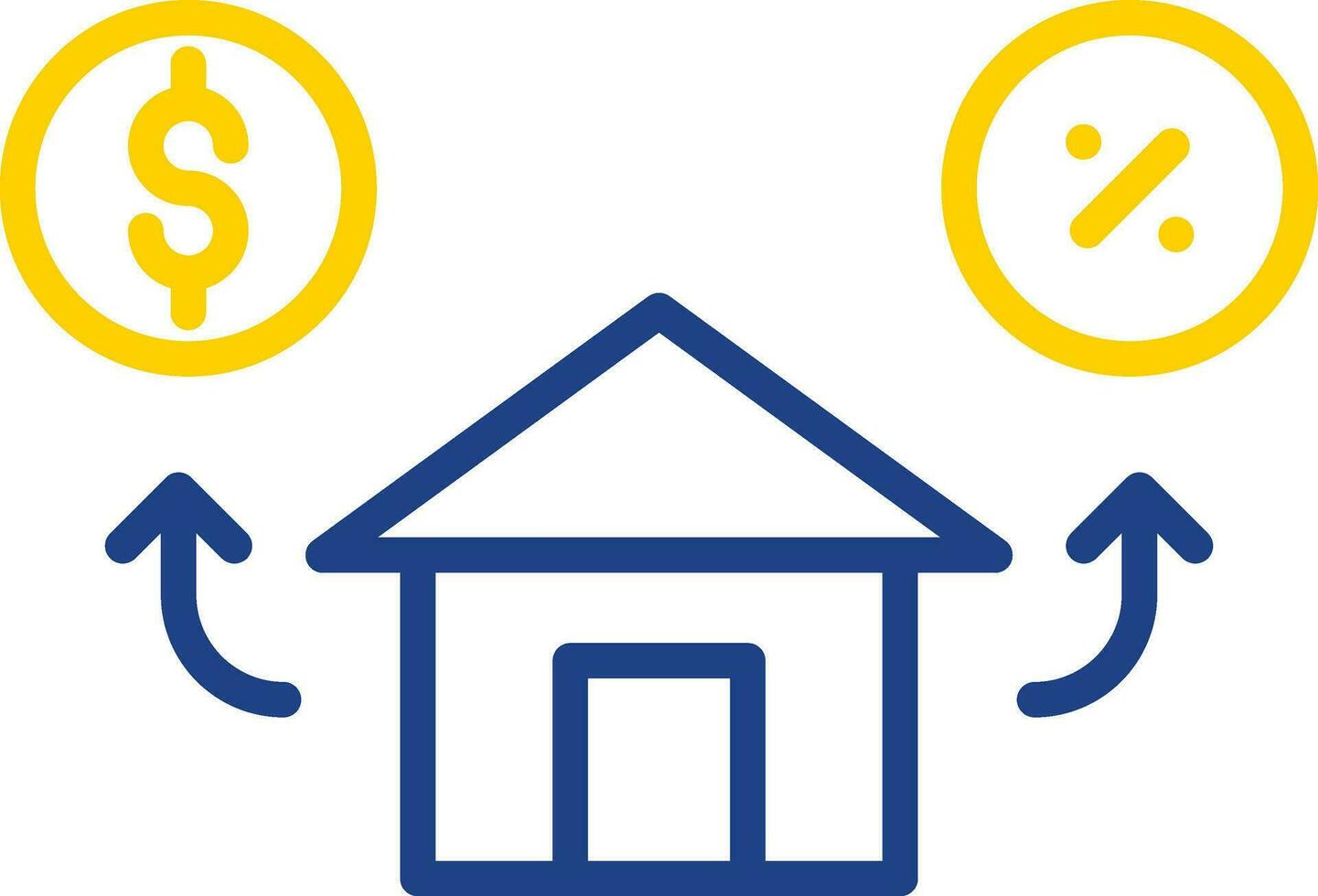Mortgage Vector Icon Design