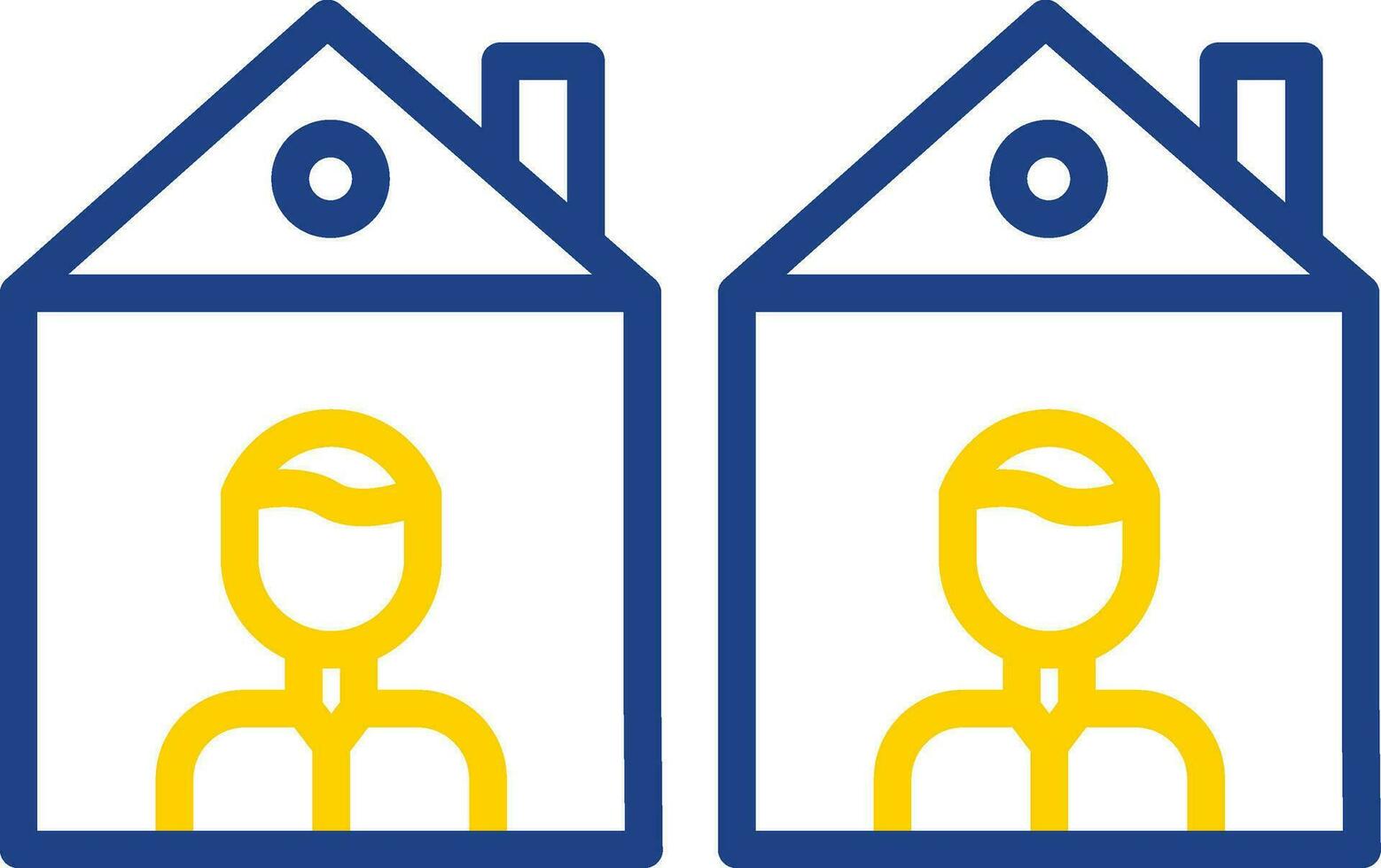 Isolation Vector Icon Design