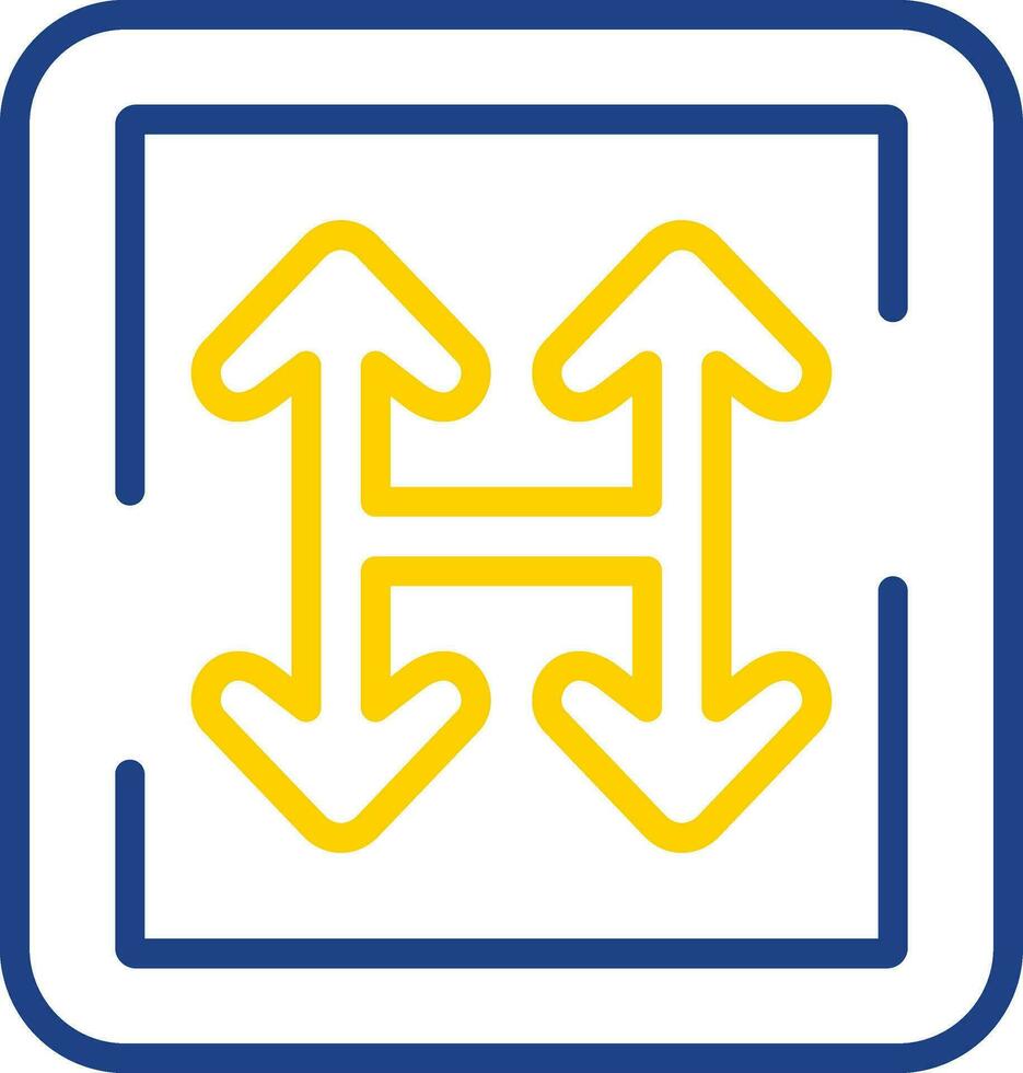 Junction Vector Icon Design