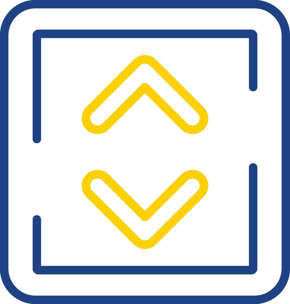Up And Down Arrow Vector Icon Design