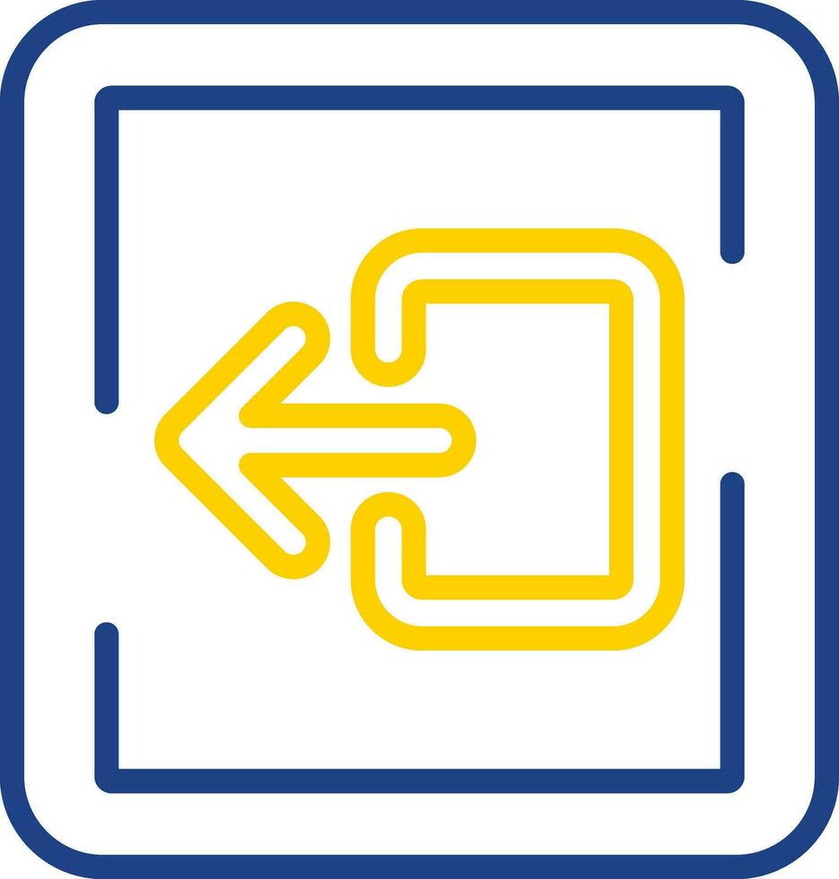 Logout Vector Icon Design