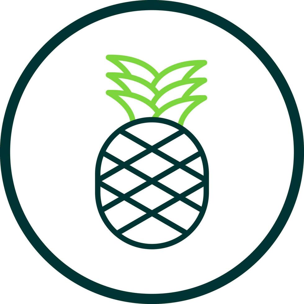 Pineapple Vector Icon Design