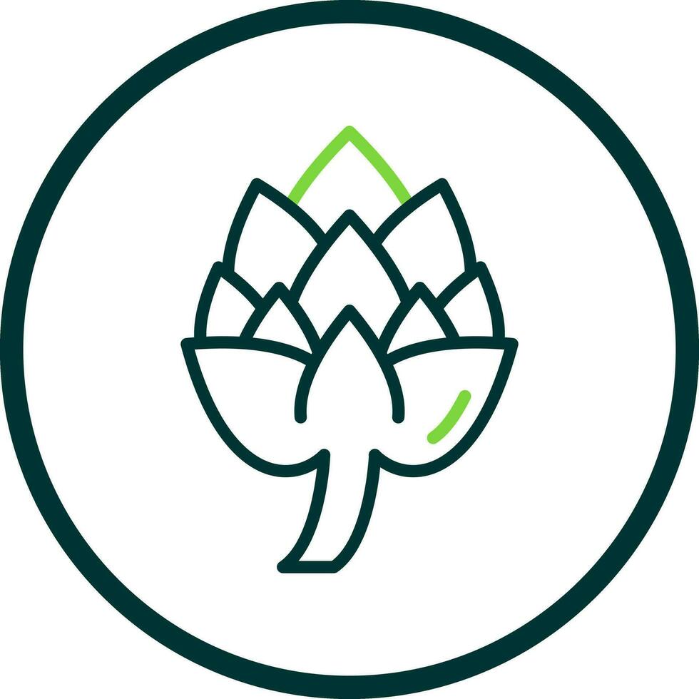 Artichoke Vector Icon Design