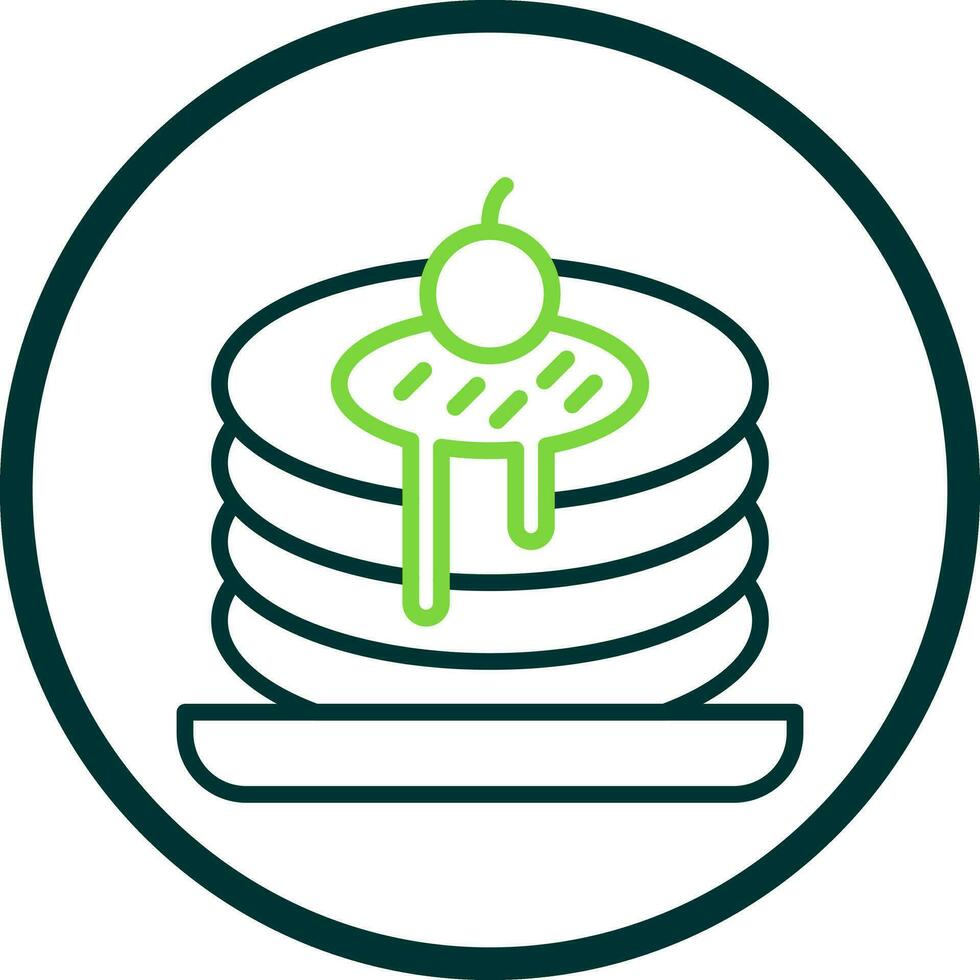 Pancakes Vector Icon Design