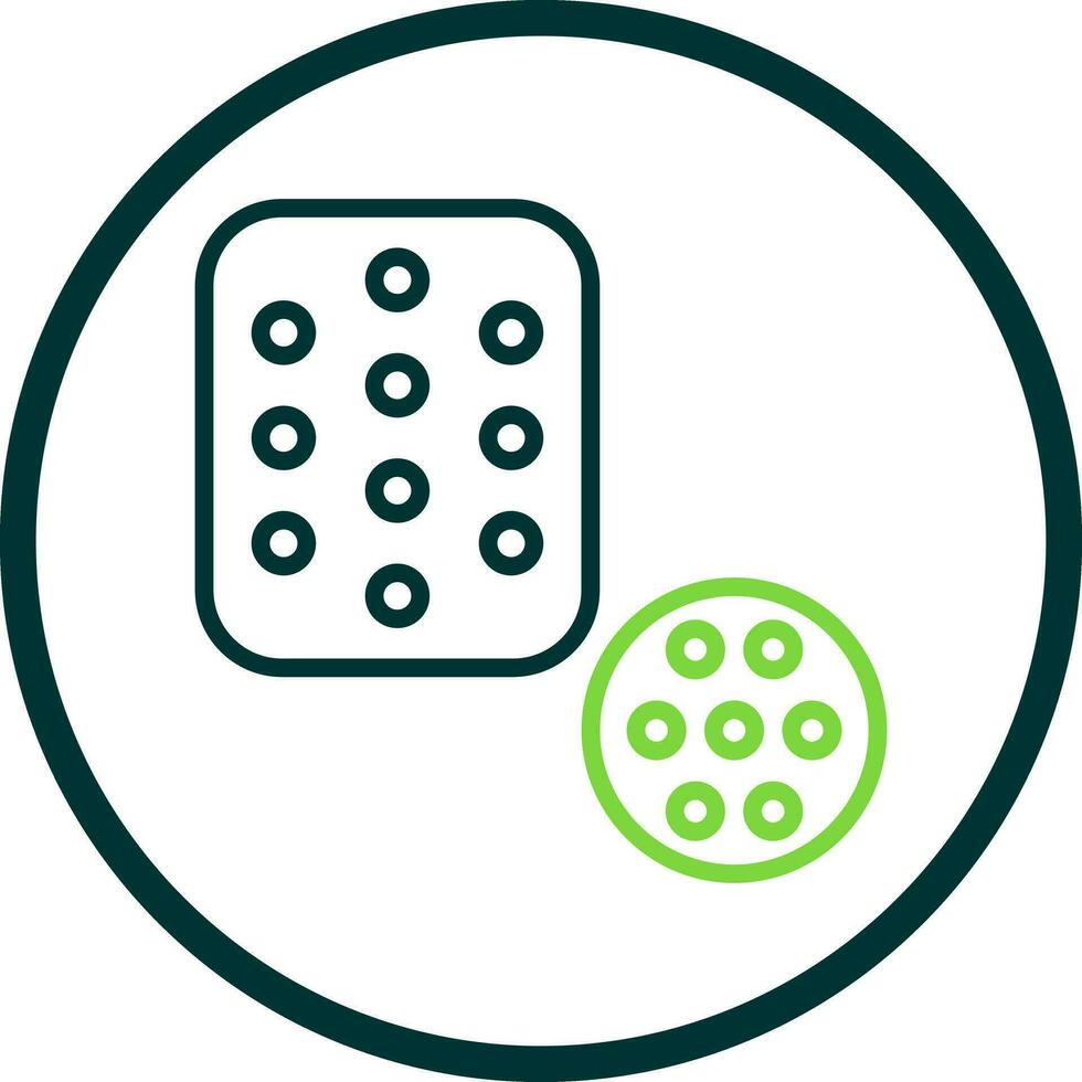 Biscuit Vector Icon Design