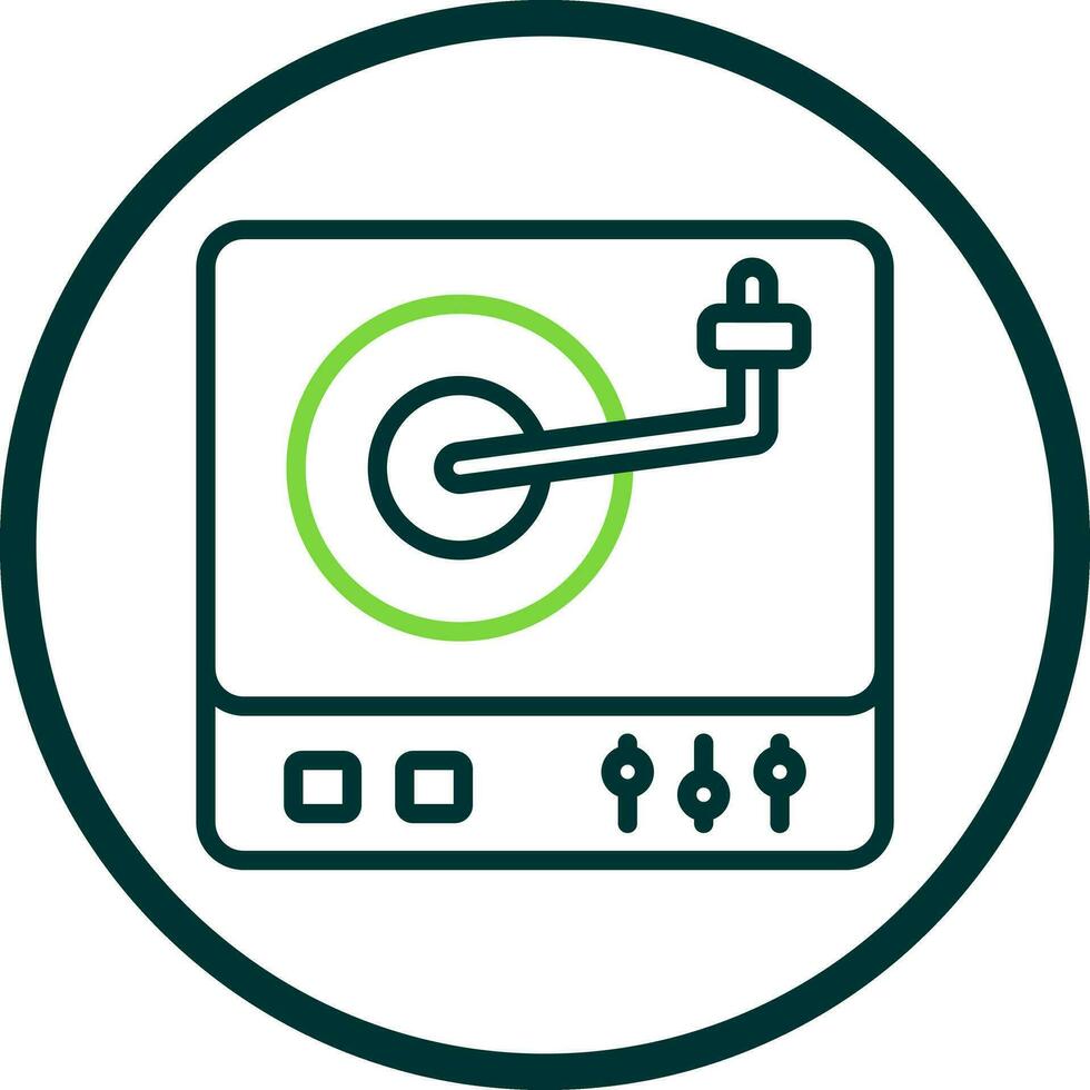 Phonograph  Vector Icon Design