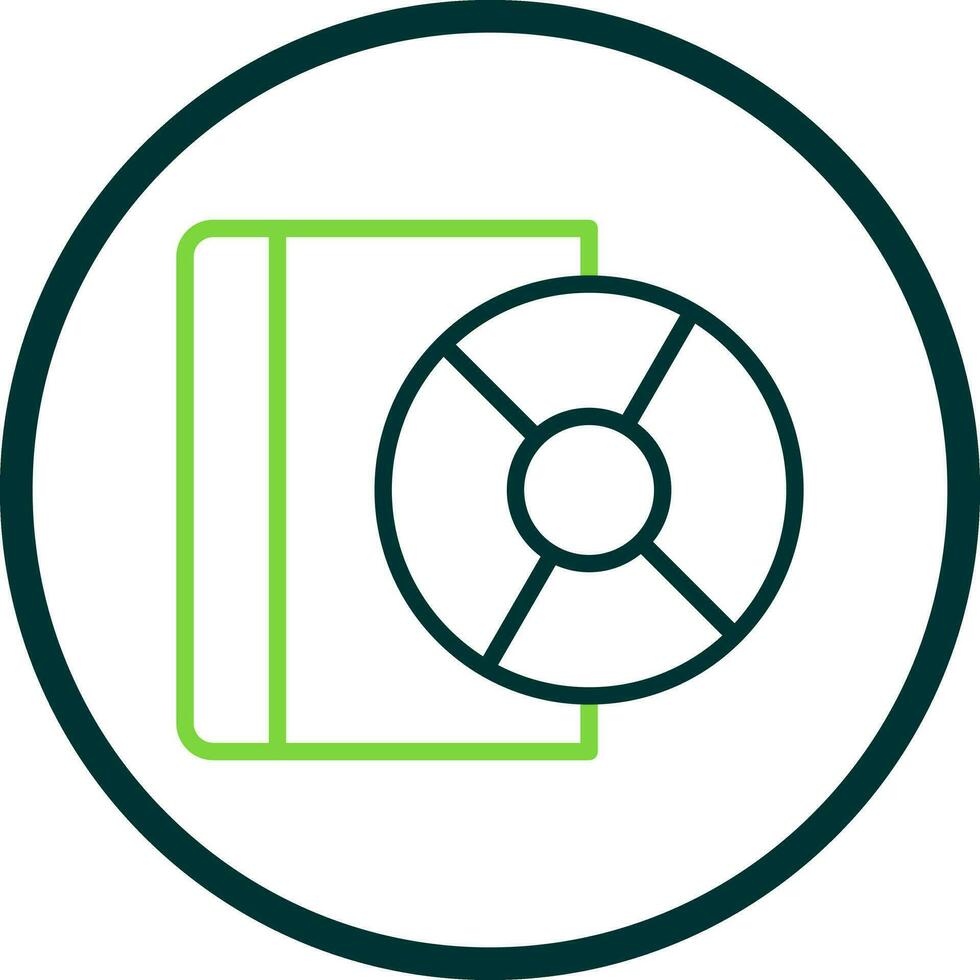 Compact Disk  Vector Icon Design