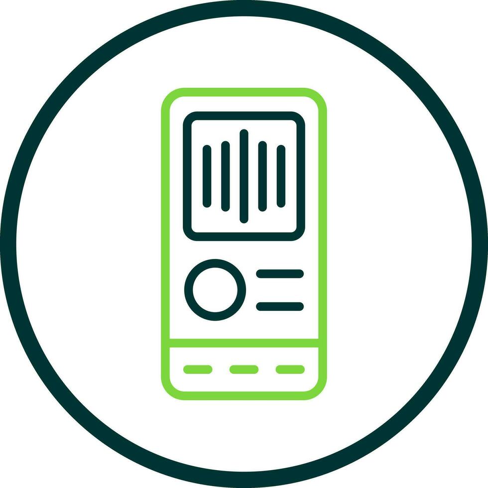 Voice Recorder  Vector Icon Design