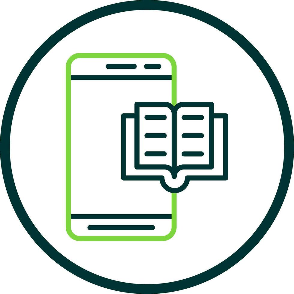 Reading Book  Vector Icon Design