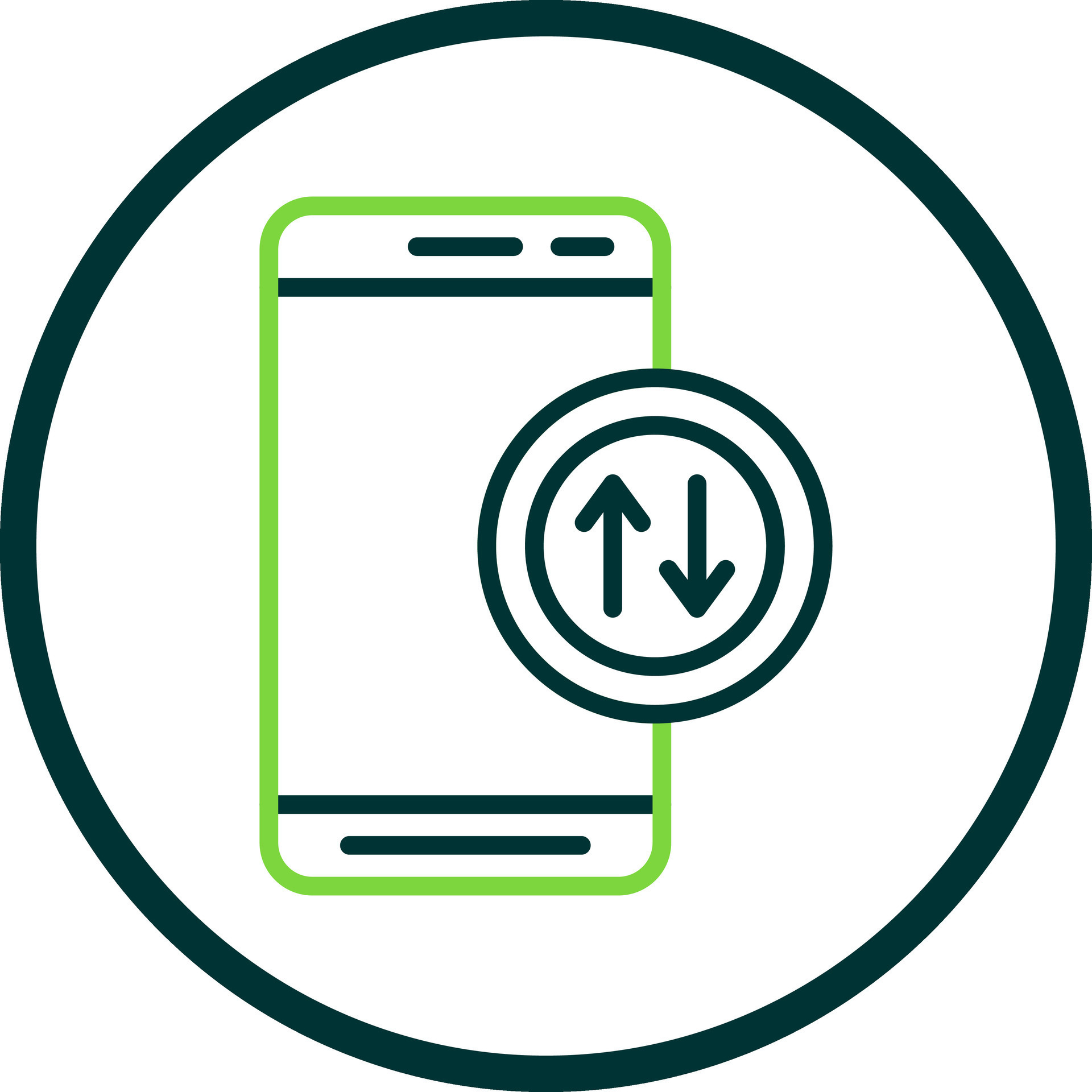 Mobile Data Vector Icon Design 26254858 Vector Art at Vecteezy