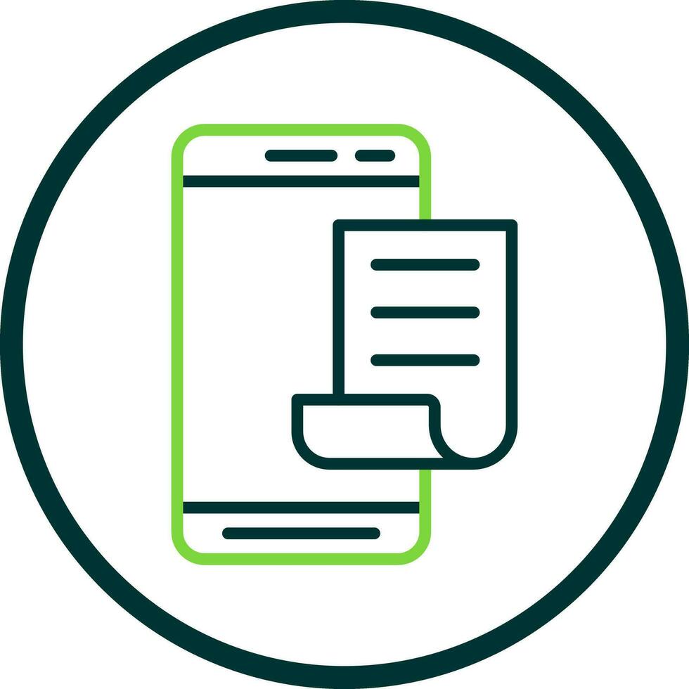 Mobile File  Vector Icon Design