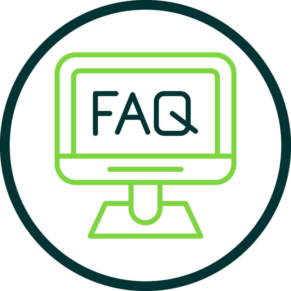 Faq  Vector Icon Design