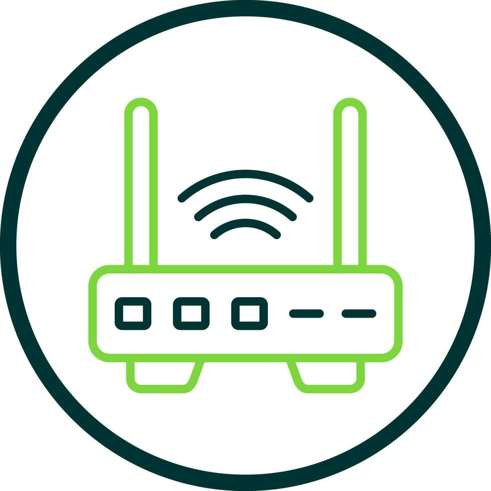 Router  Vector Icon Design