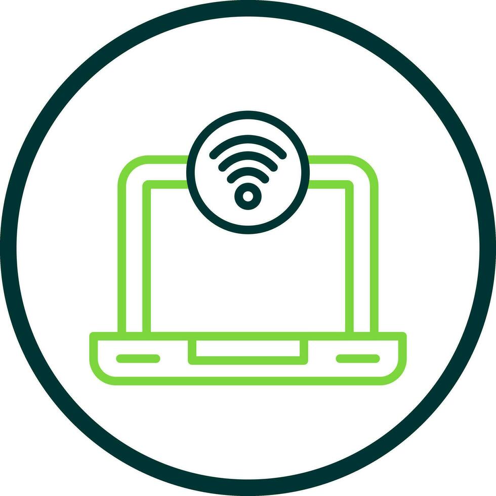 Wifi Signal  Vector Icon Design